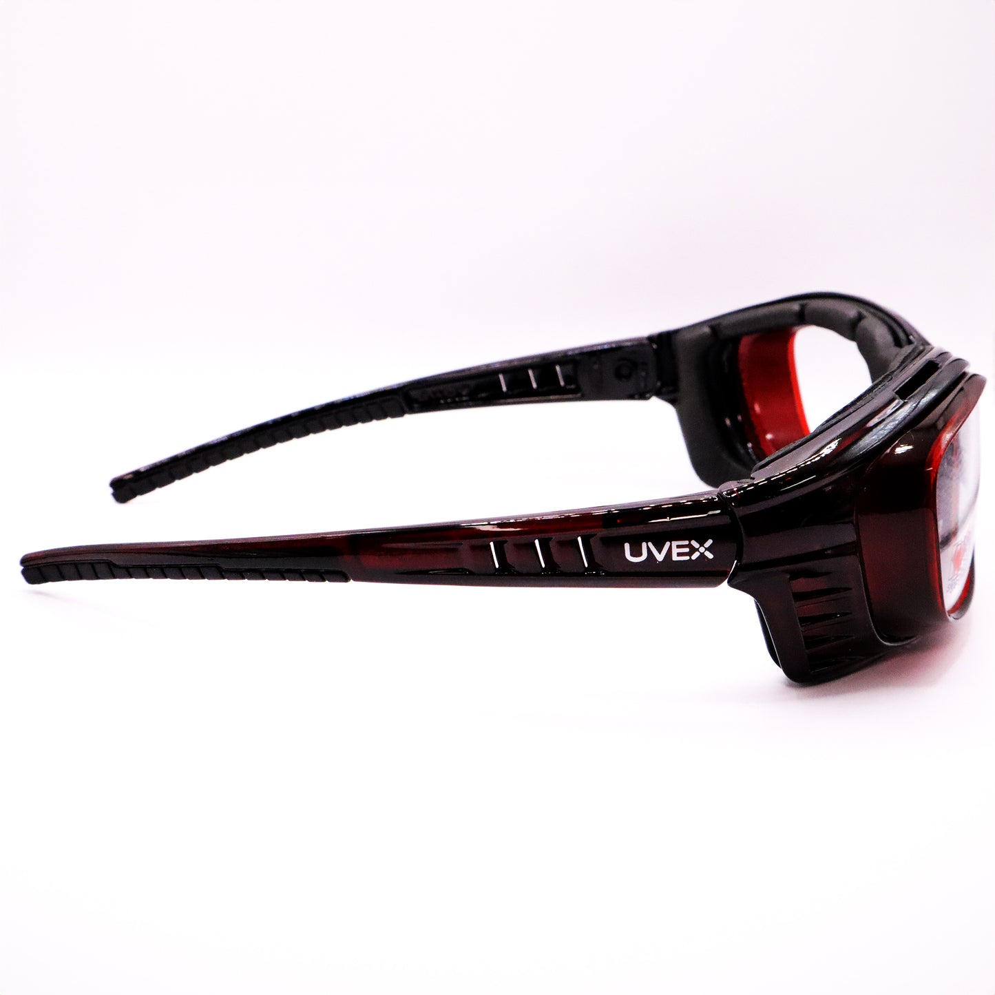 Titmus SW09R Livewire Sealed Eyewear - red side