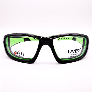 Uvex Sw12 Black Green Authentic Eyeglasses 60-15-140 Uvex / Titmus SW12 / Safety Glasses - E-Z Optical main image 4