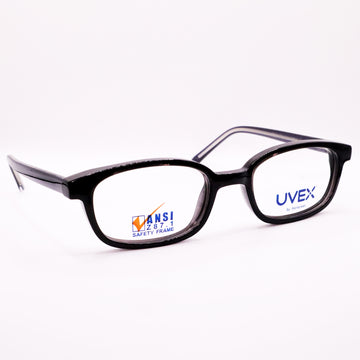 【超希少/証明書付】Spectacle / Titmus 1950-70s AO Optometrist Attic - T-O MEN'S BLACK PLASTIC HORNRIM EYEGLASSES